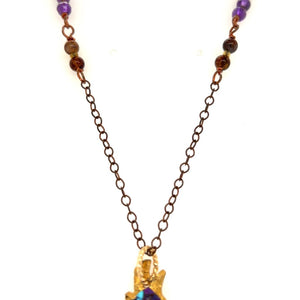 Colorful Marquis Necklace