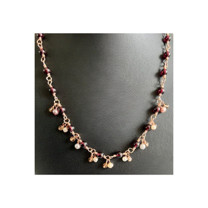 Rhodolite Garnet Necklace