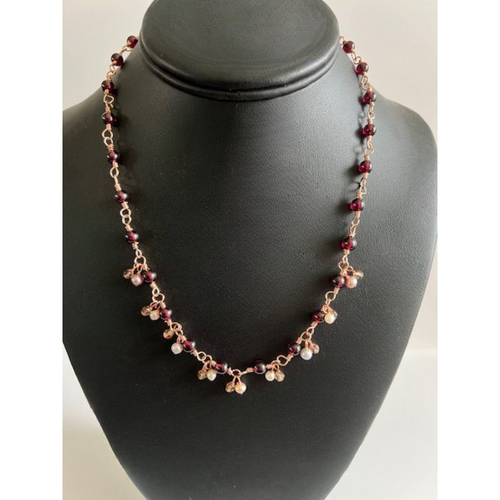 Rhodolite Garnet Necklace