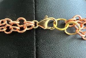 Dahlia Copper Necklace