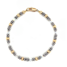 Bali, Sterling & Crystal Moonlit Bracelet- Also Available in Gold Filled