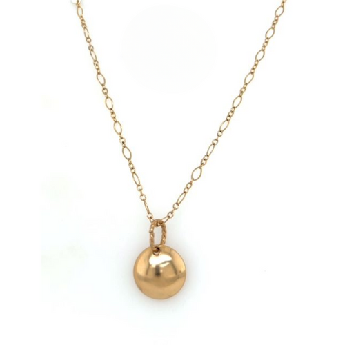 Gold Dome Necklace