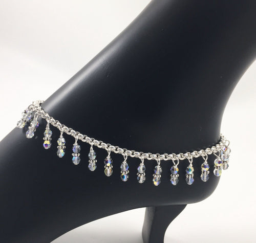 Crystal Dangle Ankle Bracelet