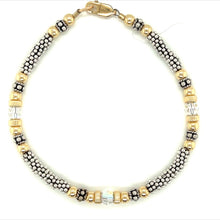Gold & Silver Crystal Bracelet