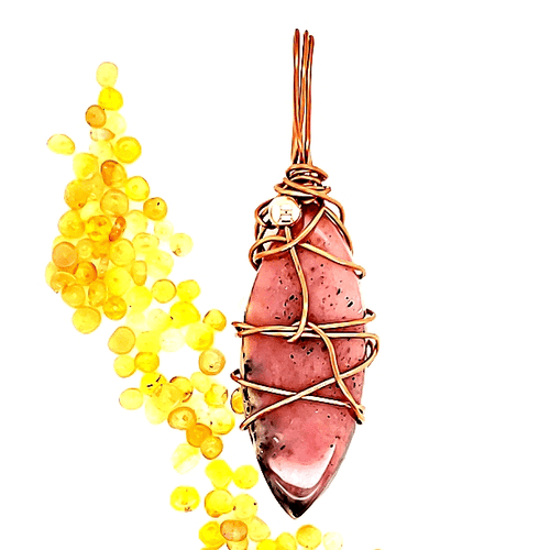 Pink Opal Pendant