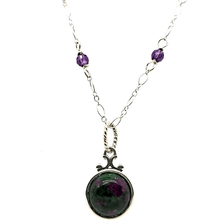 Ruby In Zoisite Necklace