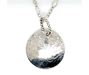 Sterling Dome Necklace